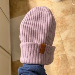 Fabletics Light Purple Knit Beanie